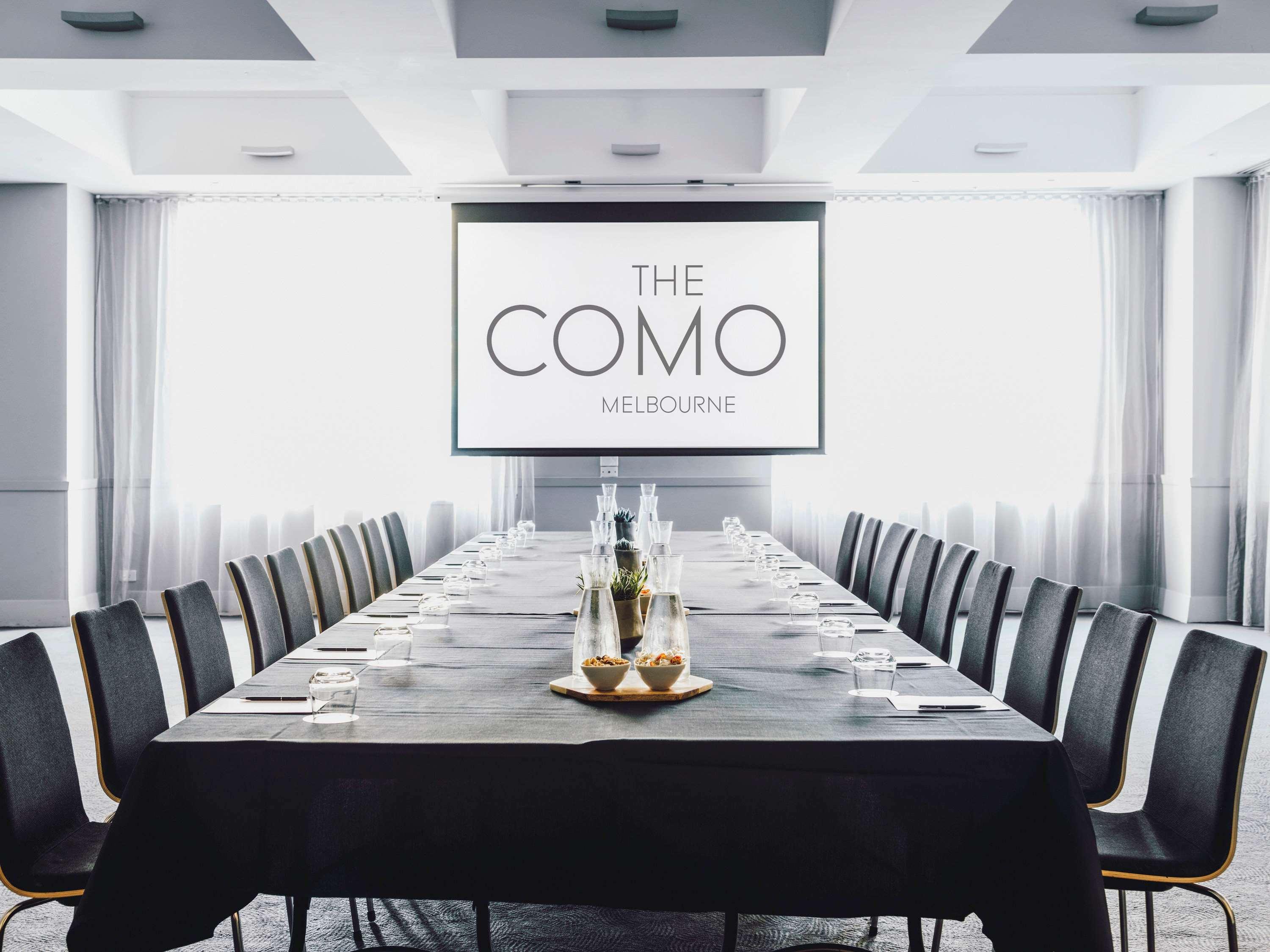 The Como Melbourne Buitenkant foto The Como boardroom